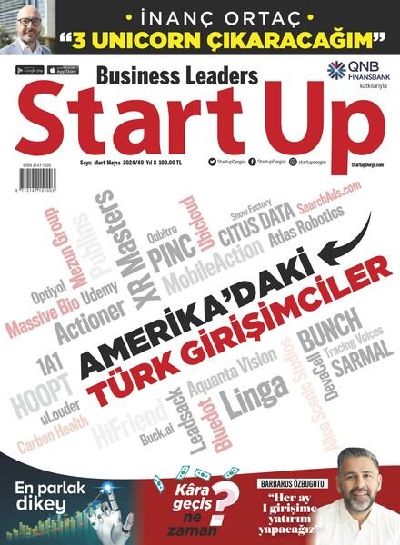 Start Up Turkiye — 3 Nisan 2024