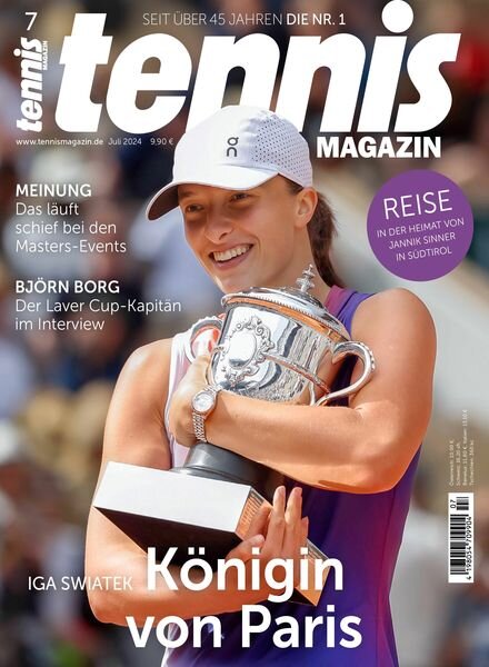 Tennis Magazin — Juli 2024