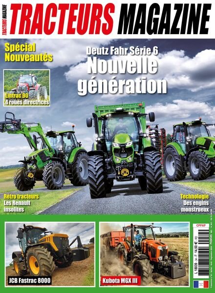 Tracteurs Magazine — Juillet-Aout-Septembre 2024
