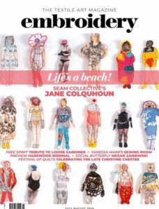 Embroidery Magazine — July-August 2024