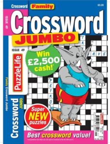 Family Crossword Jumbo — Issue 49 — June 2024