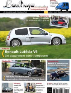 Losange Magazine edition francaise – Juillet-Aout-Septembre 2024
