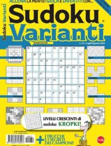 Sudoku Varianti – Luglio-Agosto 2024