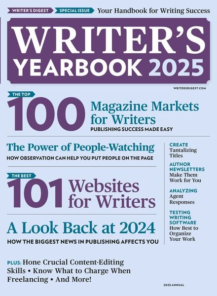 Writer’s Digest — Yearbook 2025