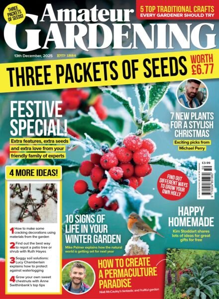 Amateur Gardening – 13 December 2025