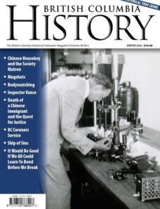 British Columbia History – Winter 2025-26