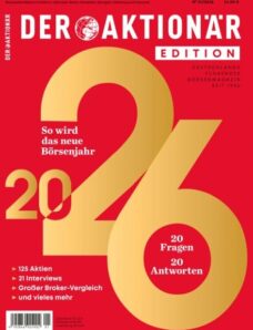Der Aktionar Edition — Nr 01 2026