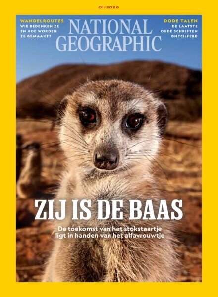 National Geographic Netherlands – Januari 2026