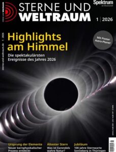 Spektrum Sterne und Weltraum – Januar 2026