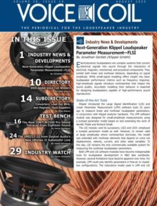 Voice Coil Magazine – August 2025