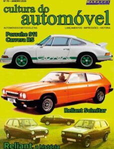 Cultura do Automovel – Janeiro 2026