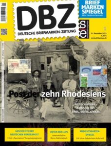 Deutsche Briefmarken-Zeitung – 31 Dezember 2025