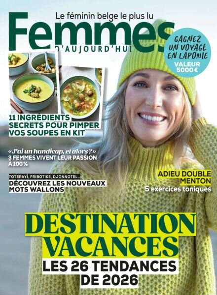 Femmes D’Aujourd’Hui – 22 Janvier 2026