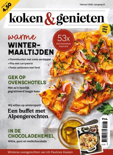 Koken & Genieten – Februari 2026