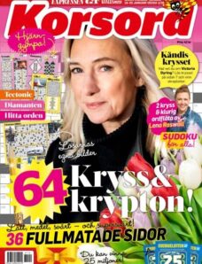 Korsord – 19 Januari 2026