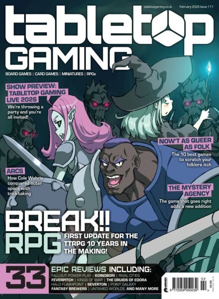 Tabletop Gaming – February 2026