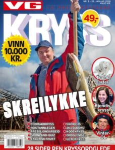 VG Kryssord – 26 Januar 2026