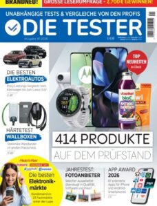 DIE TESTER Magazin – Nr 1 2026