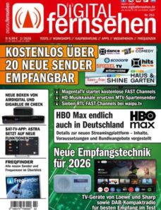 Digital Fernsehen – Ausgabe 2 2026