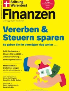 Stiftung Warentest Finanzen – Marz 2026