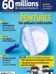 60 Millions de Consommateurs – Avril 2026