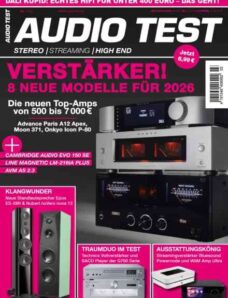 Audio Test – Ausgabe 3 2026