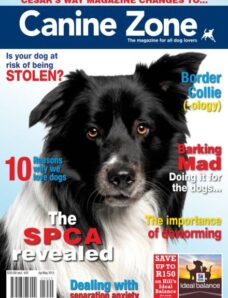 Canine Zone – April-May 2015
