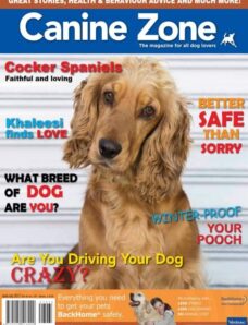 Canine Zone – June-July 2017
