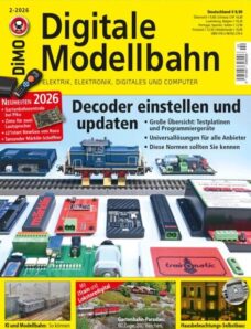 Digitale Modellbahn – Nr 2 2026