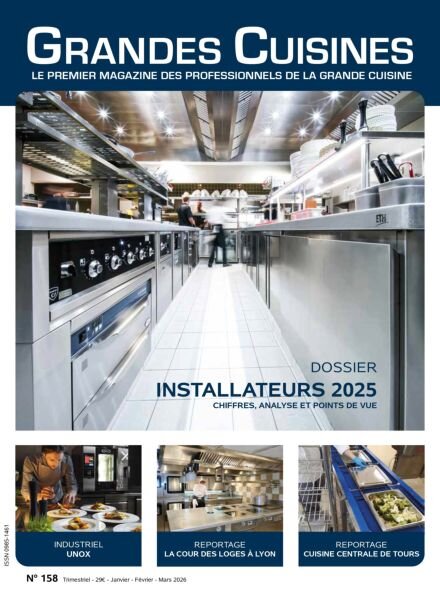 Grandes Cuisines – Janvier-Fevrier Mars 2026