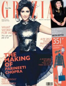 Grazia India – August 2012