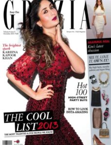 Grazia India – December 2013