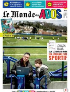 Le Monde des Ados — 18 Mars 2026