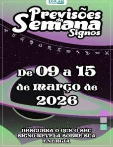 Previsoes da Semana — 9 Marco 2026
