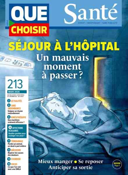Que Choisir Sante – Mars 2026