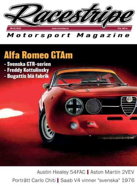 Racestripe Magazine – 21 Mars 2026