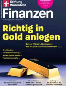 Stiftung Warentest Finanzen – April 2026