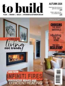 To Build – Volume 16 Issue 1 Autumn 2026
