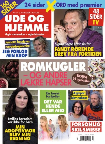 Ude og Hjemme – 2 Marts 2026