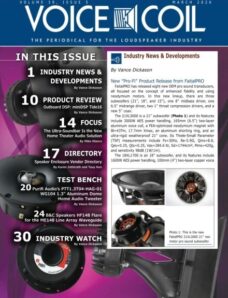 Voice Coil Magazine – March 2026