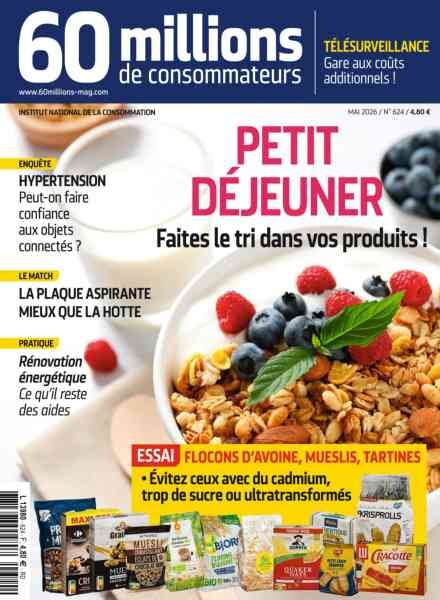 60 Millions de Consommateurs – Mai 2026