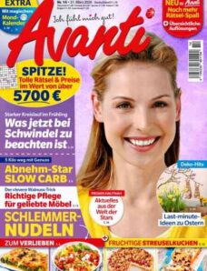 Avanti – 31 Marz 2026