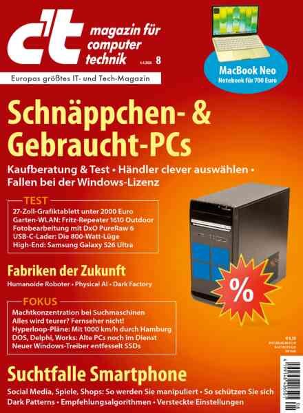 c&rsquo;t Magazin – 4 April 2026
