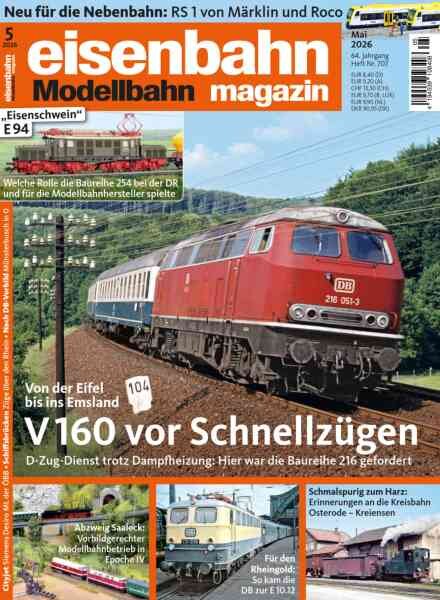 Eisenbahn Magazin – Mai 2026