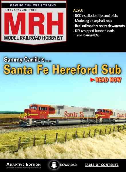 Model Railroad Hobbyist – February 2026