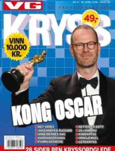 VG Kryssord – 20 April 2026