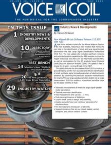Voice Coil Magazine – June 2025