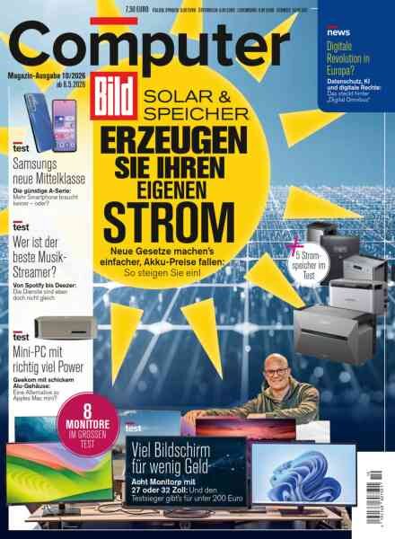 Computer Bild Germany – 8 Mai 2026