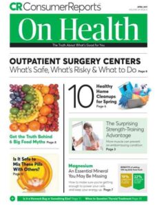 Consumer Reports on Health – April 2017