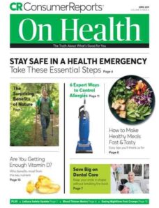 Consumer Reports on Health — April 2019
